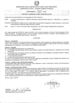 MINISTERO DELLE INFRASTRUTTURE E DEI TRASPORTI