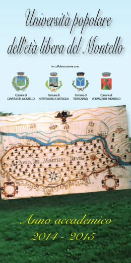 Universit&agrave; popolare dell`et&agrave; libera del Montello