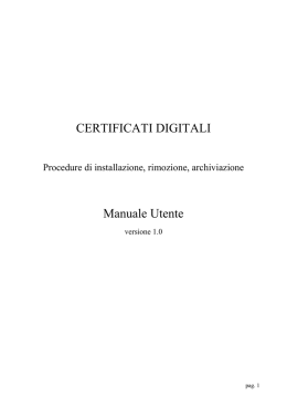 Manuale utente - Sistema Piemonte