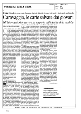 CORRI ERE DELLA SERA