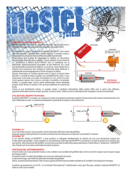 Mosfet System - Operazioni Speciali