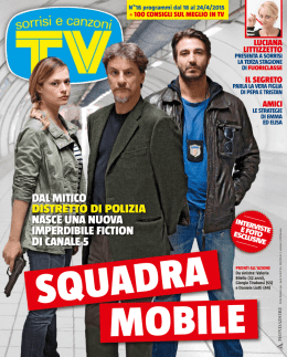 dal mitico distretto di polizia nasce una nuova imperdibile fiction di