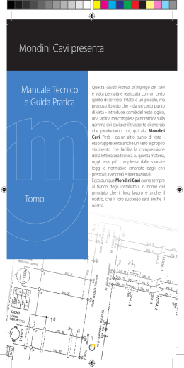 Manuale Tecnico 2012