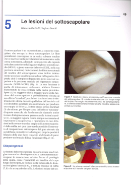 Le lesioni del sottoscapolare