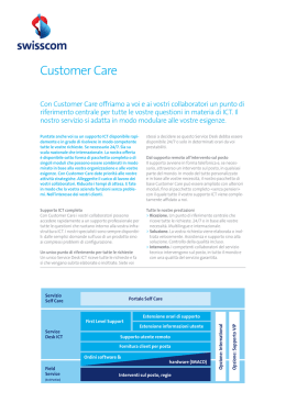 Factsheet Customer Care