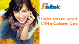 Reitek Soluzioni CRM e Customer Care v1.1