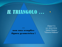IL TRIANGOLO &hellip; - Liceo Formia Cicerone