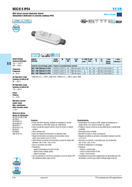 DCC/U S IP54 SELV