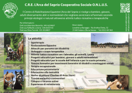 Scarica il nostro volantino e aiutaci a promuovere