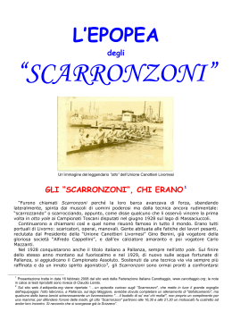Scarronzoni - Federazione Italiana Canottaggio