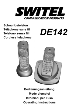 Schnurlostelefon T&eacute;l&eacute;phone sans fil Telefono senza fili