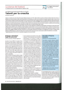 La stanza dei bottoni