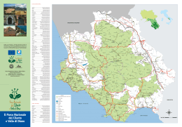 Mappa Parco Nazionale del Cilento