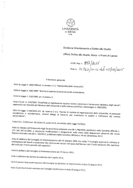 DDG REP 887-2015 - Università degli Studi di Siena