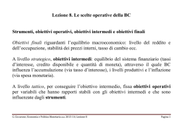 obiettivo operativo della FED