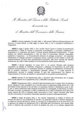 Decreto Interministeriale 13 ottobre 2015
