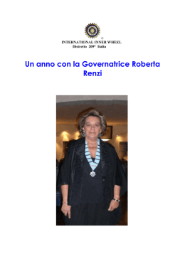 Un anno al Distr 209