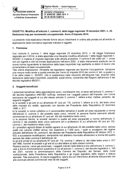 Nota deduzione IRAP per incremento
