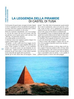 Claudio Monteverde - La leggenda della piramide di Castel di Tusa
