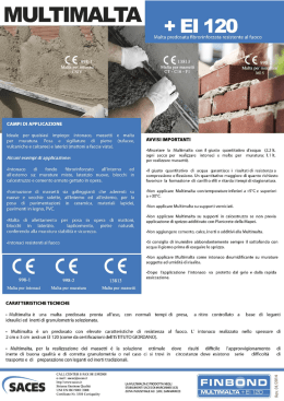 Scarica la scheda tecnica della Multimalta+EI120
