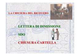 lettera di dimissione