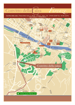 Convitto della Calza Firenze: map