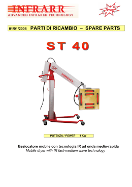 ST 40 Spare Parts_rupes, Ersatzteile, Ersatzteilzeichnungen