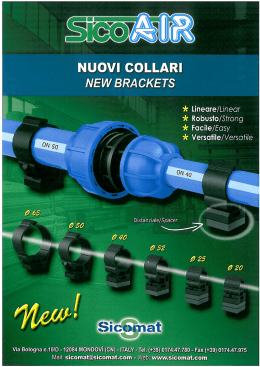 NUOVI COLLARI NEW BRACKETS
