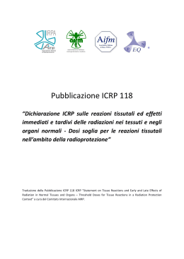 ICRP Publication n. 118