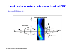 Il ruolo della Ionosfera nelle comunicazioni EME ver 3.0