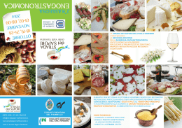 la strada dei sapori dellevallivaresine della rassegna