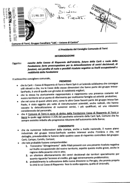 Scarica allegato - Comune di Terni