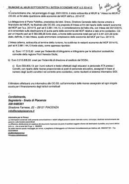 miur &ndash; intesa economie mof a.s. 2014-15