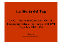La Storia del Tag - Album di Venezia