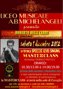 Delli Carri - WORKSHOP