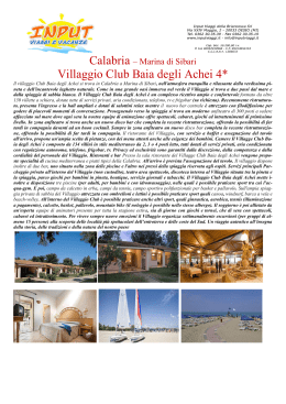 Villaggio Club Baia degli Achei 4*