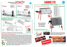 Scarica la brochure del girarrosto