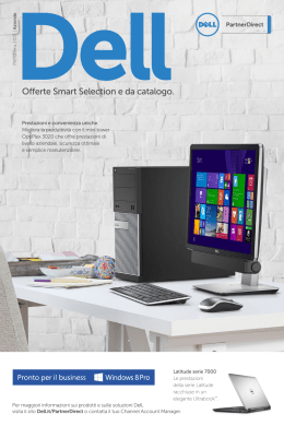 Scarica il nuovo Catalogo Client DELL