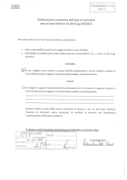 Scarica allegati - ATER di Belluno