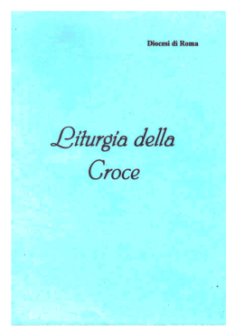 Liturgia della Croce