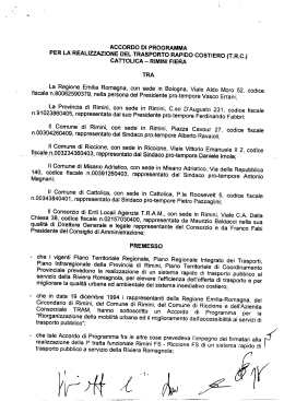 (Trc) Cattolica-Rimini Fiera - ER Mobilità - Regione Emilia
