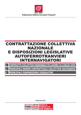 CCNL Autoferrotranvieri
