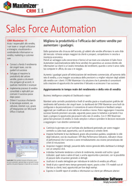 Sales Force Automation