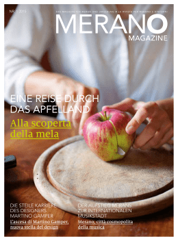 Merano Magazine Sommer 2015