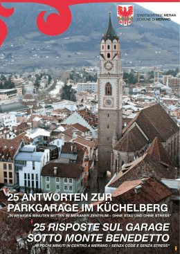 25 Antworten zur Parkgarage im K&uuml;chelberg