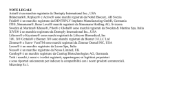 NOTE LEGALI Astra&reg; &egrave; un marchio registrato da