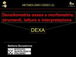Densitometria ossea e morfometria: strumenti, lettura e interpretazione