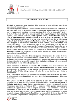 SOLI DEO GLORIA 2010