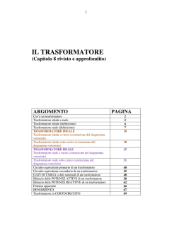IL TRASFORMATORE