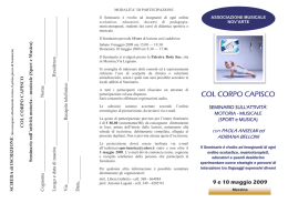 scarica la brochure con la scheda di partecipazione